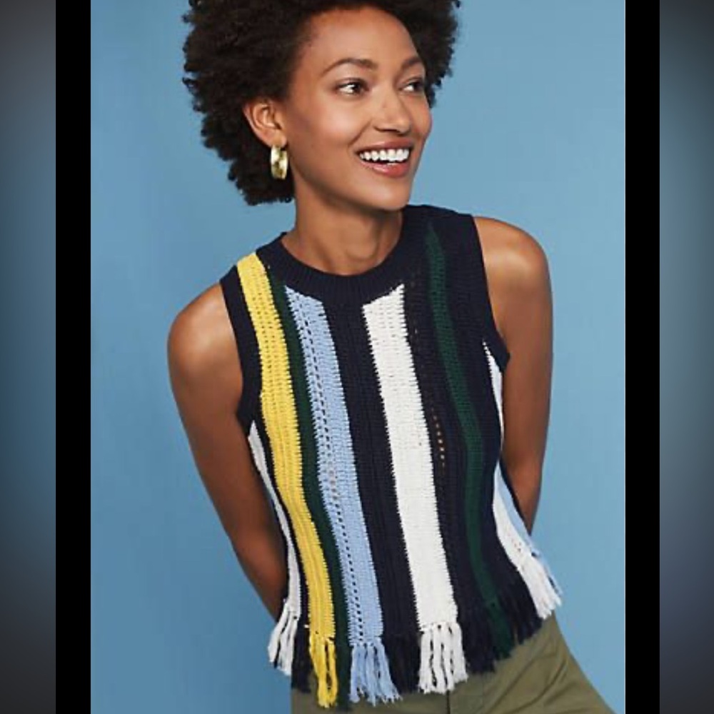 Anthropologie English Factory Tanna Style Knit Tank